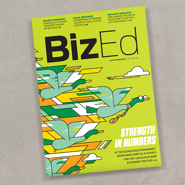 BizEd Magazine Cover