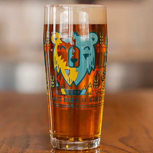 Colorado Pint Day Glass