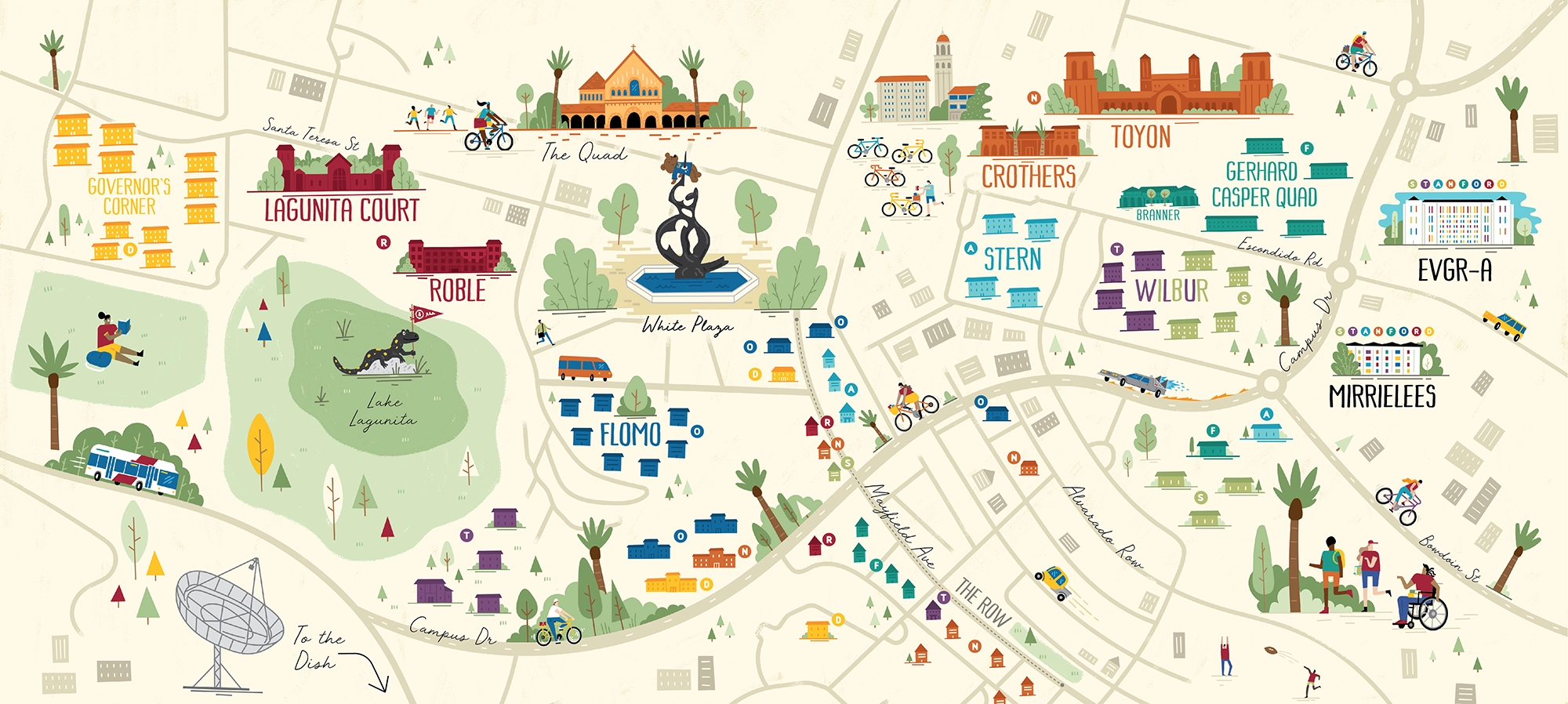 Standford Housing Map